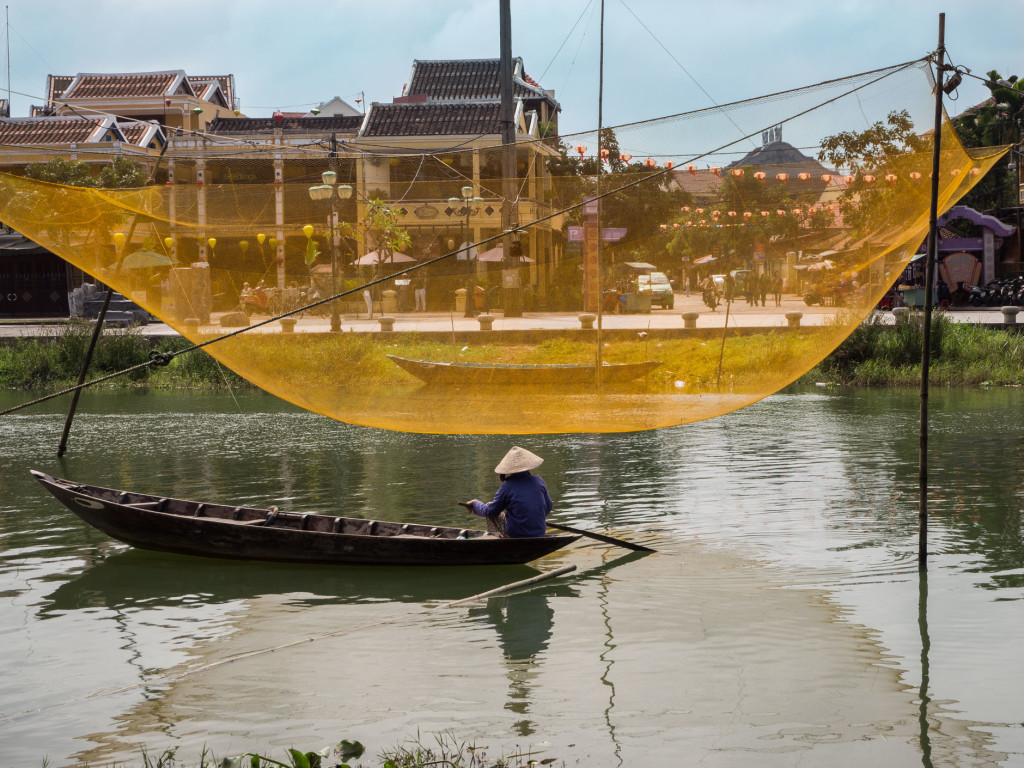 Working on the river